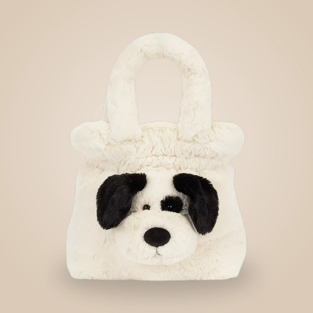 Rufferty Puppy Handbag – soft plush toy