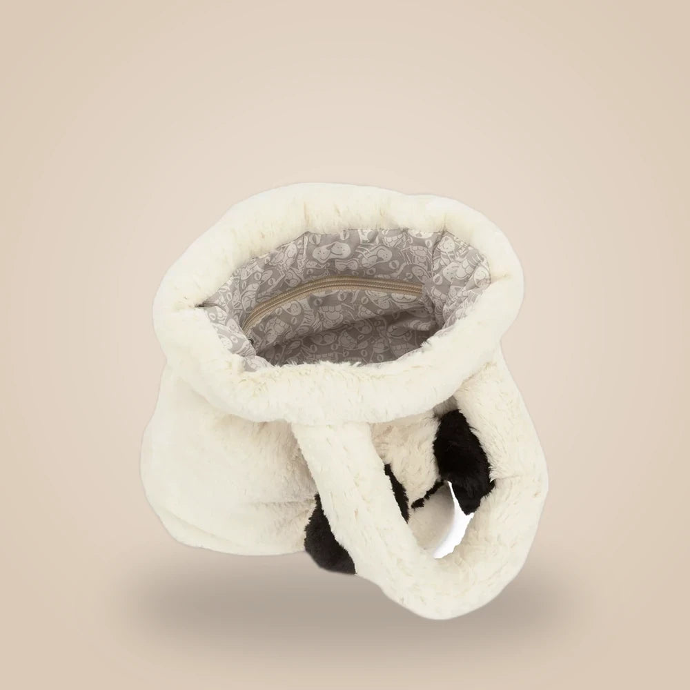 Rufferty Puppy Handbag – soft plush toy