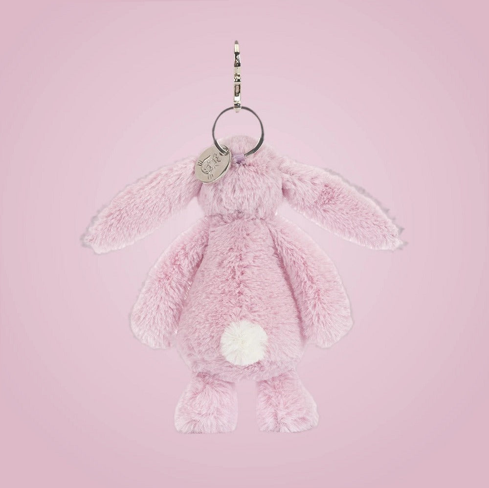 Thistlepop Blossom Bunny Bag Charm – soft plush toy, view 3