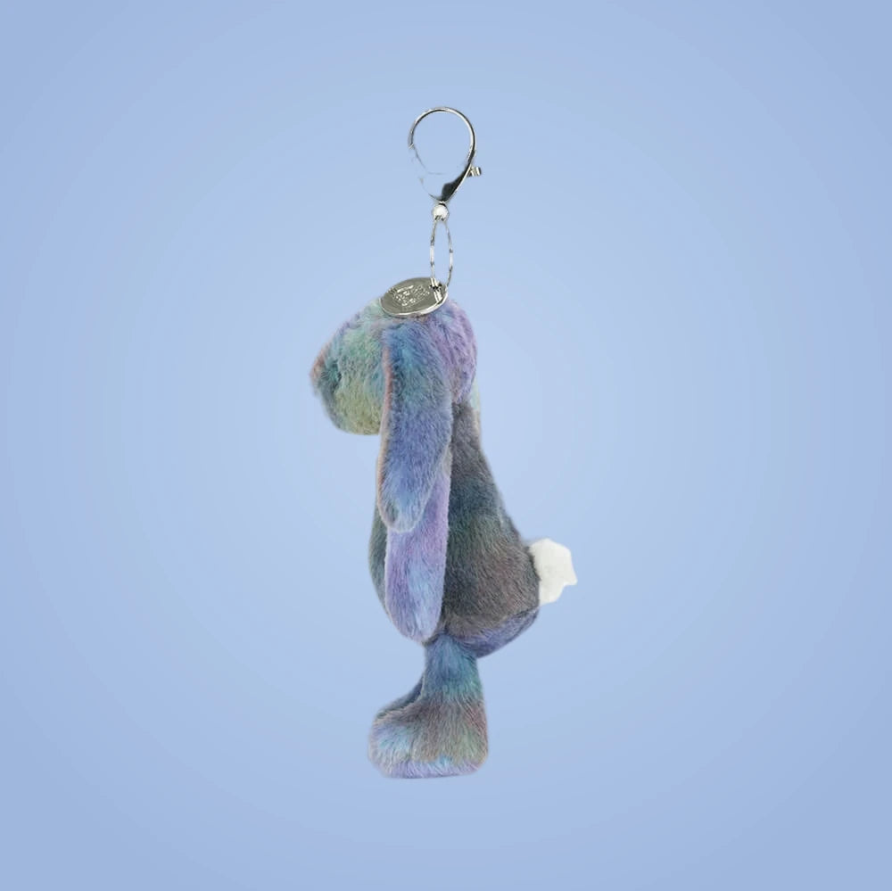 Zodihop Luxe Bunny Bag Charm – soft plush toy, view 3