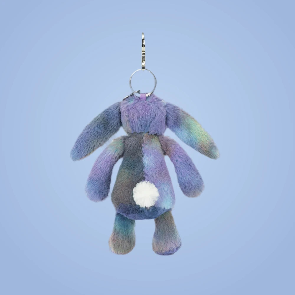 Zodihop Luxe Bunny Bag Charm – soft plush toy, view 4
