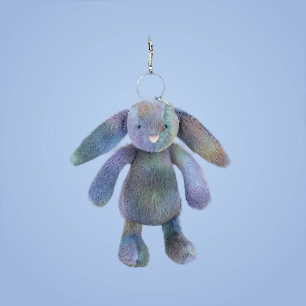 Zodihop Luxe Bunny Bag Charm – soft plush toy, view 5