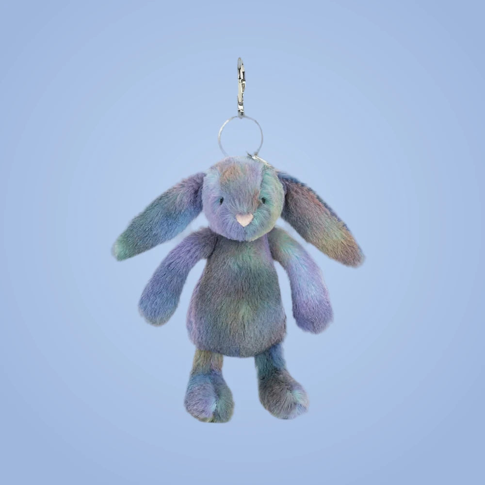 Zodihop Luxe Bunny Bag Charm – soft plush toy, view 5